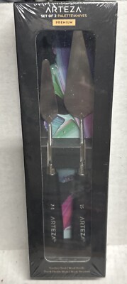 Arteza Palette Knives -Stainless Steel Wood Handle Break Resistant (2)#7-1 & #15