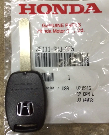 Llave de entrada remota sin llave genuina OEM Honda Fit Ridgeline Odyssey  Foto 2 de 3