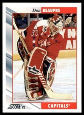 1992-93 Score #320 Don Beaupre