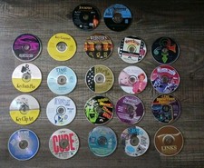 Lot of 22 Vintage Microsoft  Software CD-ROM Windows 90s/2000s