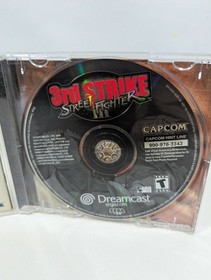 Street Fighter 3rd Strike Sega Dreamcast Good condition T/W CIB