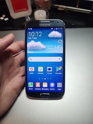 Galaxy S4 16gb Verizon Blue/black