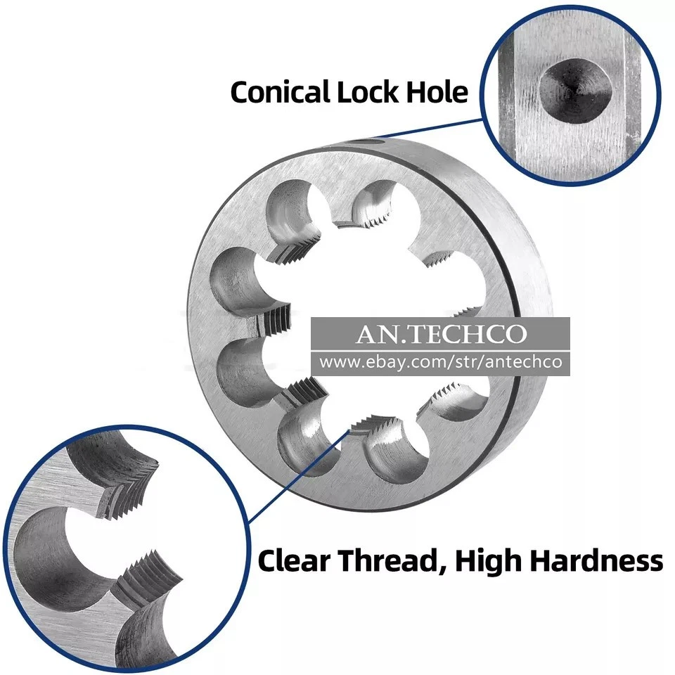 M40 X 1.5 Thread Die Right Hand, M40x1.5 Metric Round Threading Die - Image 3 of 3