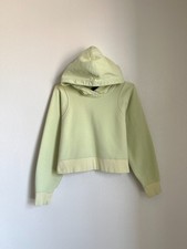 Lululemon Loungeful Cropped Hoodie in Creamy Mint Size US 8