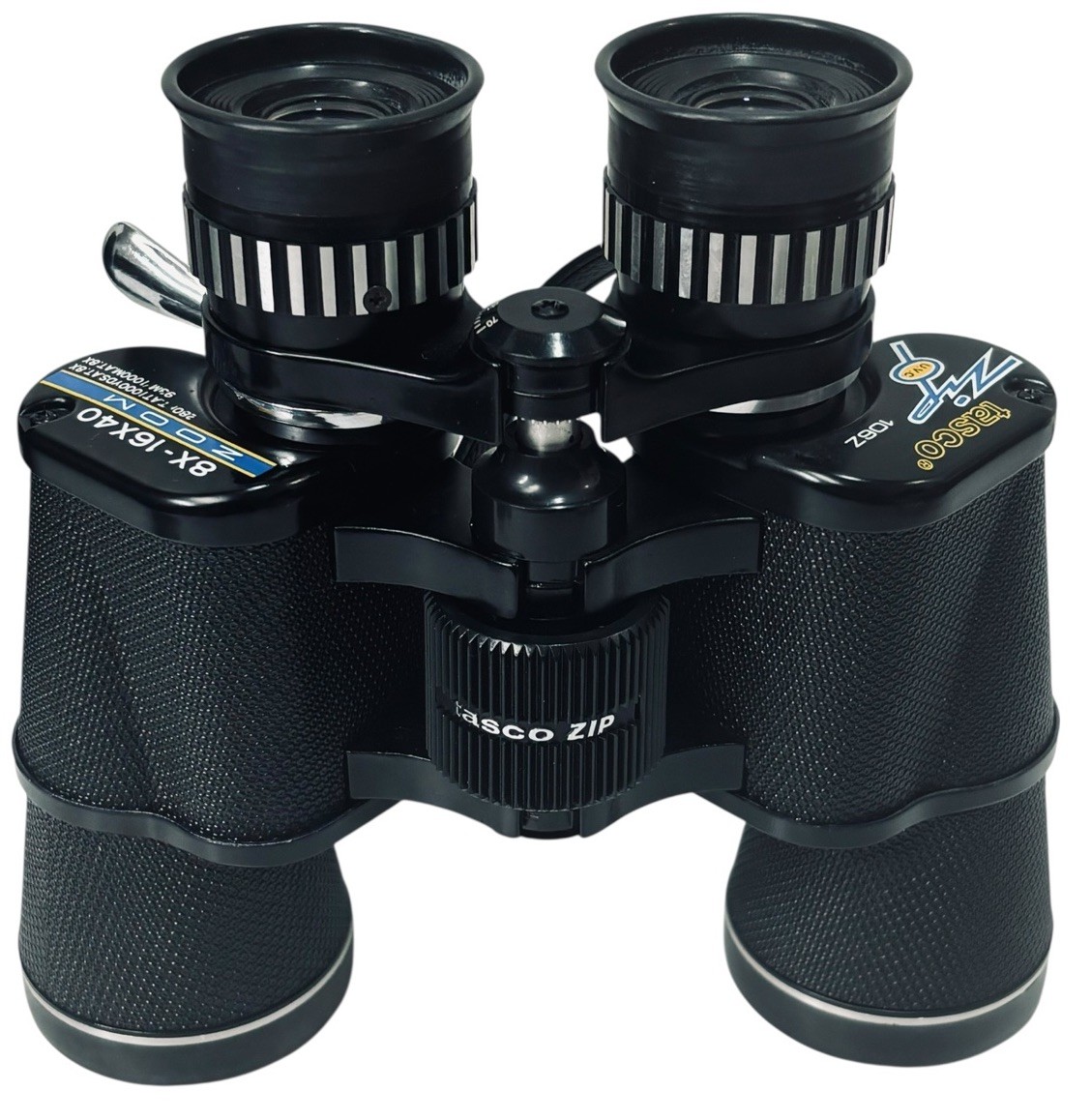 タッキー Vintage Tasco Zip 106Z 8X 16x40 Zoom Binoculars with Case Brand