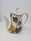 VTG Red Wing Lidded Tea Pot Tampico 8" tall Handled Lid Pitcher Hand Painted