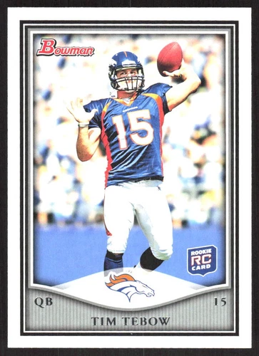 663H 2010 Topps #TC-1 Tim Tebow Bowman Target