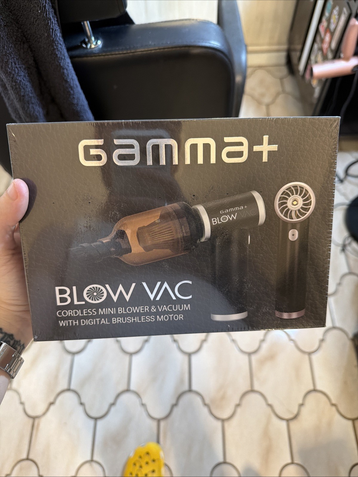 StyleCraft | GAMMA+ Cordles DUSTER Blow Vac 2-in-1 Mini Blower & Vacuum | GP315
