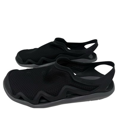 Crocs Men’s Size 9 Swiftwater mesh wave shoes black beach water sandals $_12.JPG?set_id=880000500F main image 4