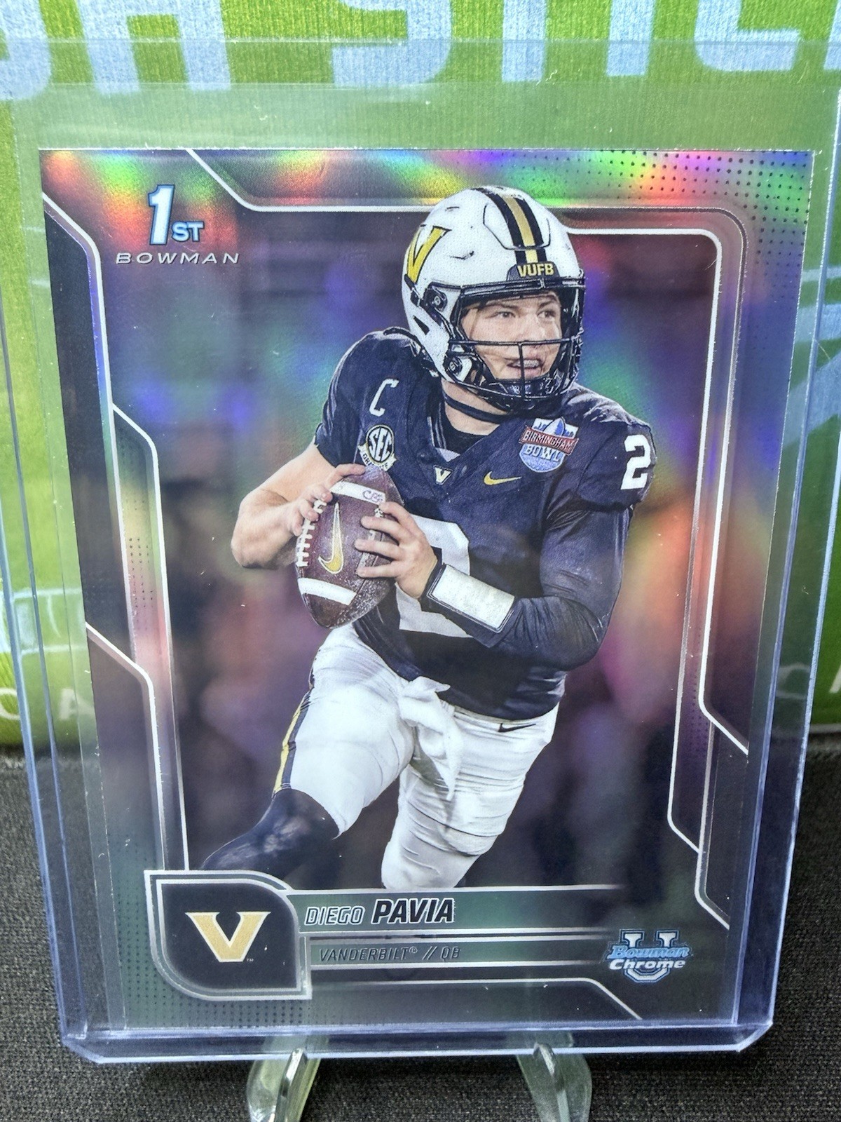 2025 Bowman Chrome U Diego Pavia 1st Bowman Refractor