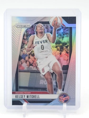 KELSEY MITCHELL 2024-25 PANINI PRIZM WNBA SILVER #64 BASKETBALL FEVER Q3704