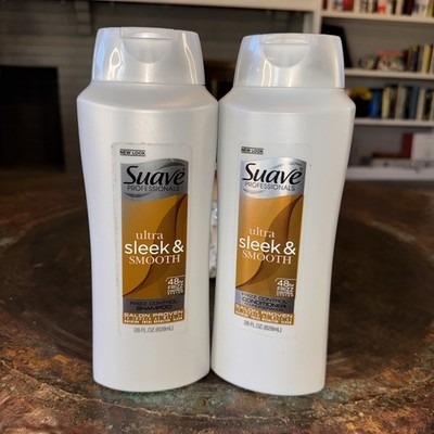 New Suave Professionals Ultra Sleek & Smooth Shampoo  & Conditioner 2-28 Fl Oz