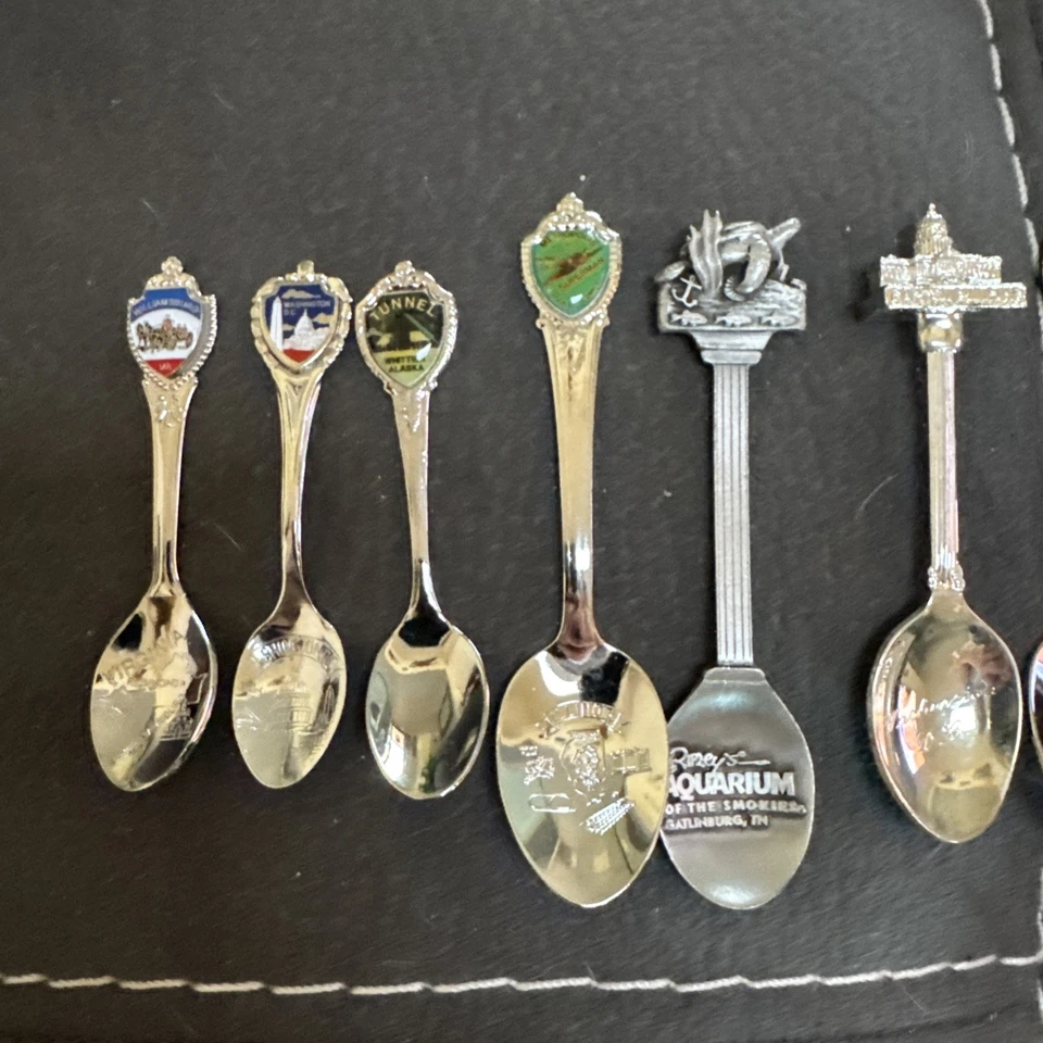 Cucharas Coleccionadas 13 Estados Diferentes Foto 2 de 4
