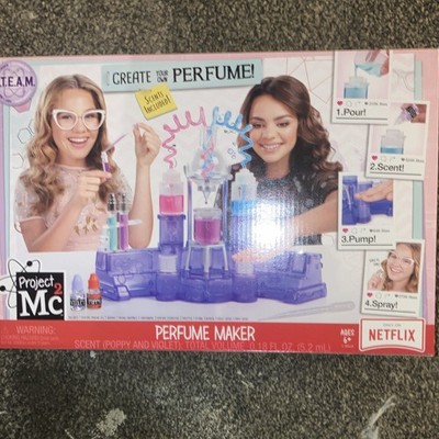 Project Mc2 Perfume Maker Kit Poppy Violet Scents 1.35 fl oz Ages 6+
