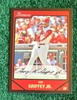 KEN GRIFFEY JR. - MLB HOF - 2007 BOWMAN BASE CARD # 85 - MARINERS - REDS - MLB