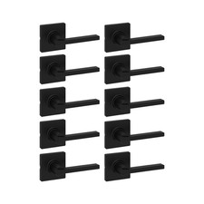 Kwikset Casey Interior Passage Door Handle 10 Pack, Lever for Closet and Hall...