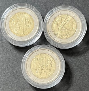 Vatikan 2 Euro Münzen 2010 2011 2012 Set (135.2)