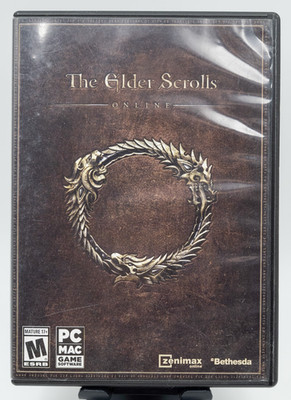 The Elder Scrolls Online PC Windows Mac, 2014 - CIB w/ 4-Disc Manual & 2 Inserts
