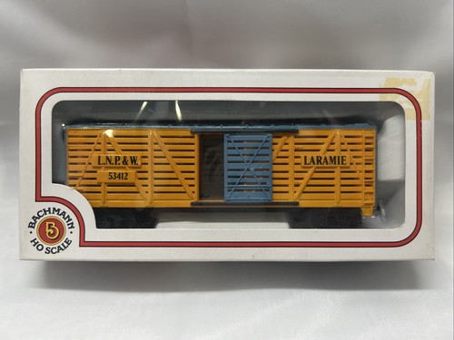 Coche de ganado Bachmann HO Laramie LNP&W 53412 NUEVO EN PAQUETE NOS | Zustand: New