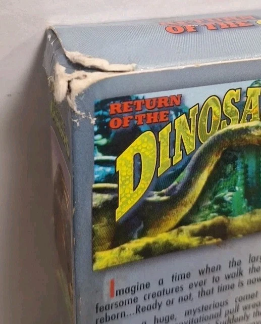 Return of the Dinosaurs (VHS)  Slip Case Is In Good Condition  - Image 3 of 4