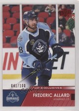 2021-22 Upper Deck AHL Exclusives 41/100 Frederic Allard #59 0nk