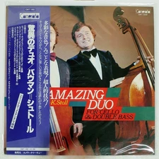 KLAUS STOLL THE AMAZING DUO CAMERATA CMT1002 Japan VINYL LP