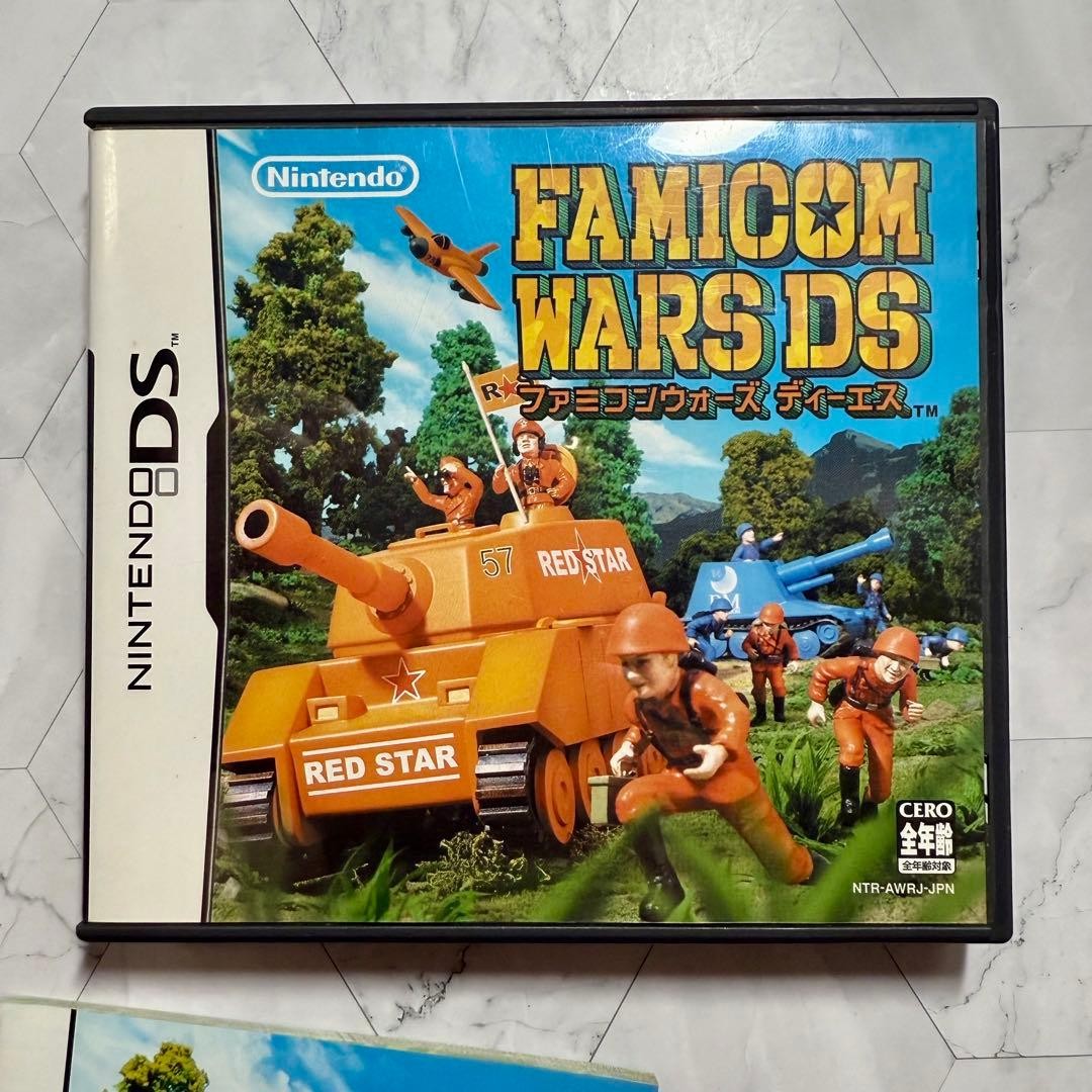 Advance Wars Dual Strike Nintendo DS Famicom Wars DS Japan Import