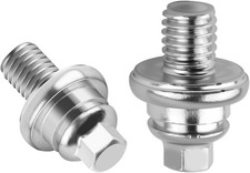 2pcs 38-16 Battery Terminal Boltsq235 Steel Side Post Battery Bolts For Batt