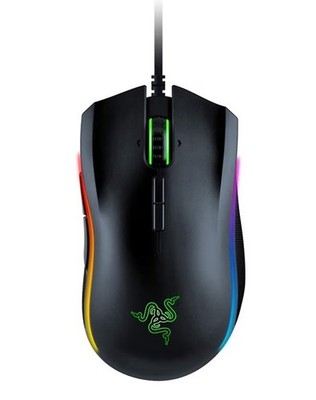 Razer Mamba Elite Wired Optical Gaming Mouse 16000 DPI 9 Buttons Black
