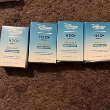 Disney Resort H20+ Sea Salt Facial Soaps 1.5 oz Lot Of 4 Bars New Disney Parks