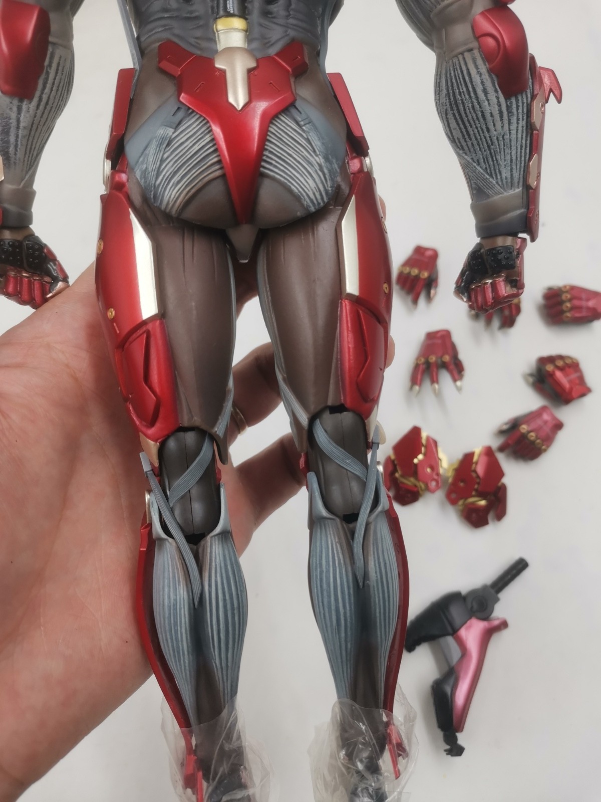 Sale Hot Toys Metal Gear Rising Revengeance 1/6 VGM19 Raiden Action Body Figure - Image 5