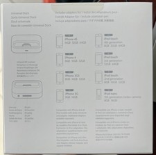 Apple MC746ZA/A. Apple Universal Dock 2010 revision , 30-pin iPhone / iPod Dock