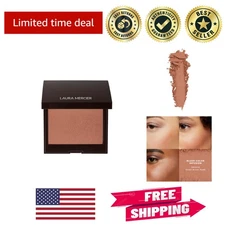 Luxury Sheer Pressed Powder Blush - Fresco Brown Nude, 10HR Long Wear