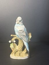 Lefton China Blue Parakeet Bird Figurine KW46...