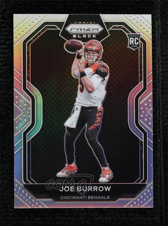 2020 Panini Chronicles Prizm Black Silver Joe Burrow #PB-1 uk2