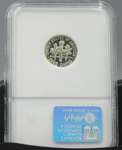 1963 Roosevelt Dime NGC PF69 CAMEO - Picture 2 of 2
