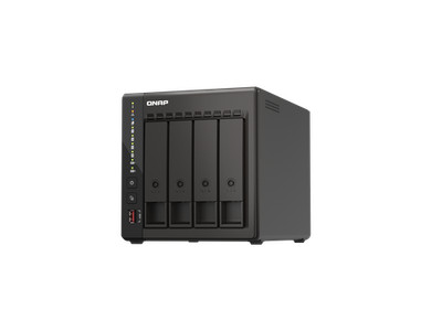 QNAP 4-Bay High-Performance desktop NAS with Intel Celeron 4-Core J6412, onboard