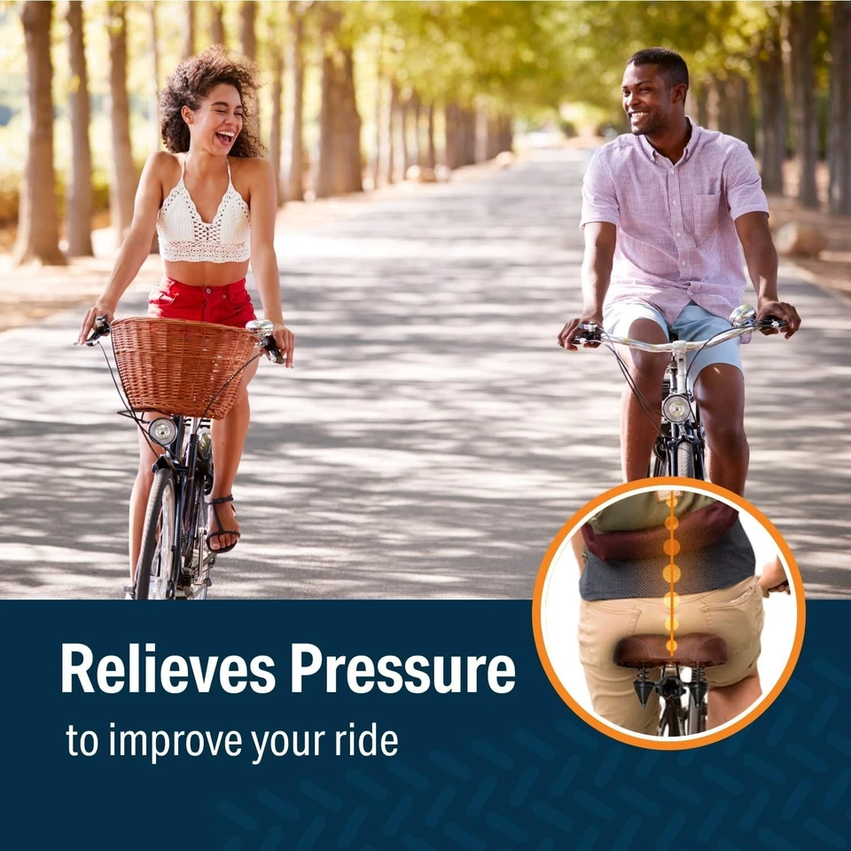 Sillín Cruiser ancho para bicicletas de interior y exterior - resortes de acero e imitación de cuero Foto 4 de 4