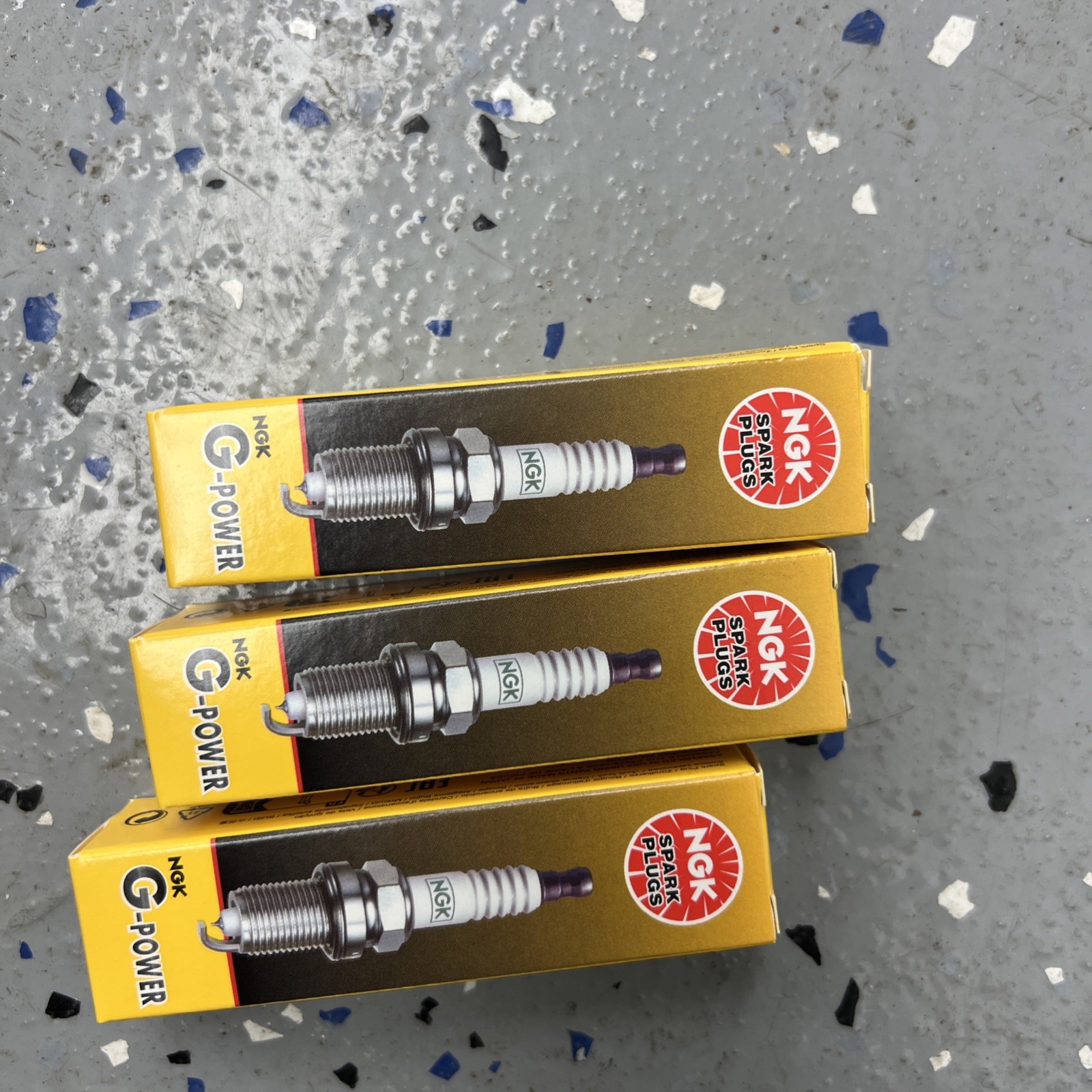 3 Plugs NGK TR55GP/3403 G-Power Platinum Spark Plugs