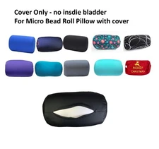 Removable Extra Cover For Micro Bead Roll Tube Throw Pillow Cover Only