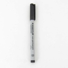 Staedtler Water Soluble Single Black Broad Tip Marker 1.0-2.5 mm 