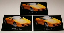 3-1991 Lotus Elan Photo Magnets 91 89 90 92 93 Se