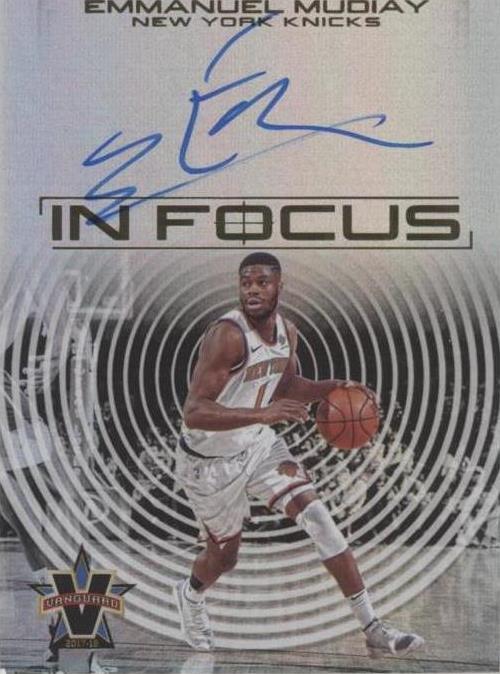 2017-18 Panini Vanguard - Emmanuel Mudiay #IF-EMD - 1 of 2