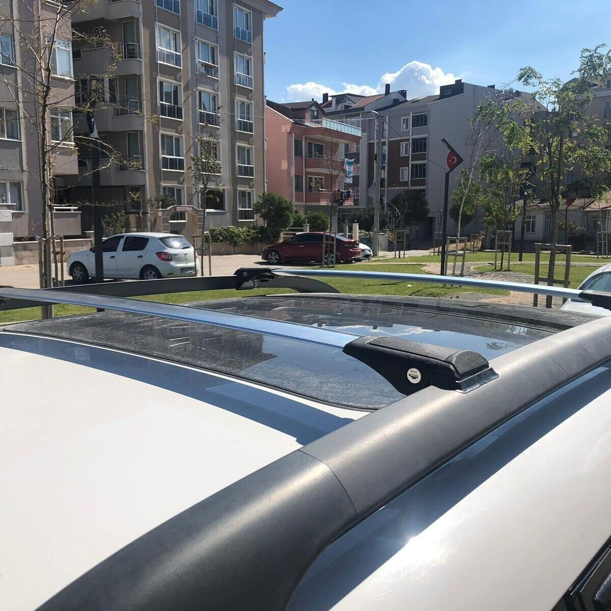 Cross Bars Roof Rack Silver Fit Volvo 850 Wagon/Estate 19921997 Roof