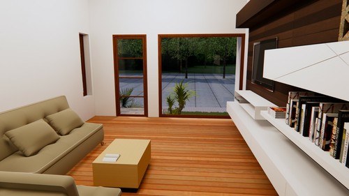 Modern House Plans 15x16 Meter 49x53 Feet 3 Bedrooms Full PDF (A4 Hard Copy) - Picture 8 of 11