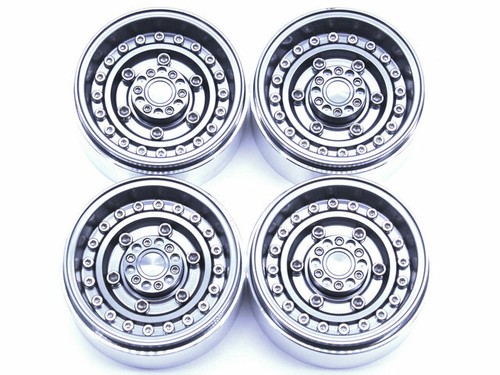 1.9 Alloy military Wheels Rim for 1/10 rc crawler rc car 25.4mm 4PCS - Picture 5 of 8