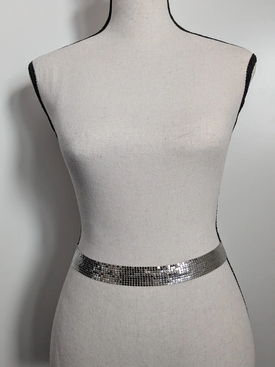 Disco Silver Metal Vintage Belts for sale | eBay display picture 1