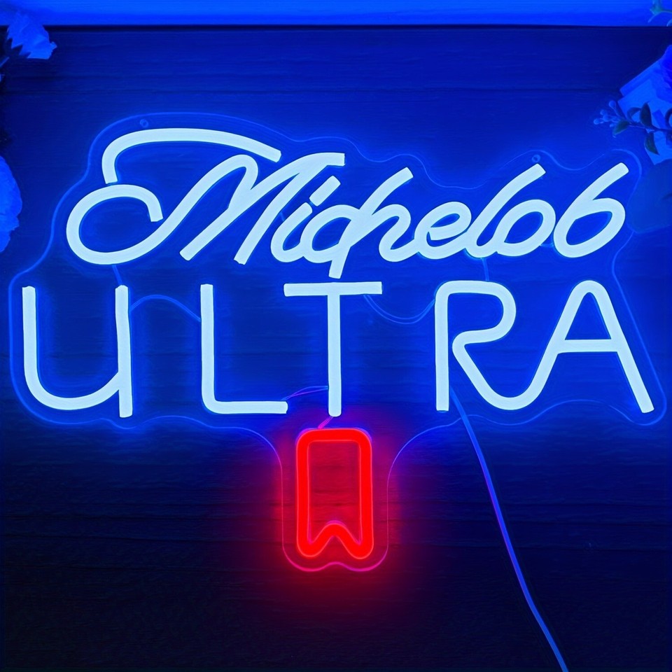 Beer usb Neon Sign LED sign for Wall Decor Dimmable Beer Neon Signs Bar ...