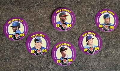 1994 KING B MEATS  Baseball Complete 24 Disc Card Set Griffey MINT LOW SHIPPING 
