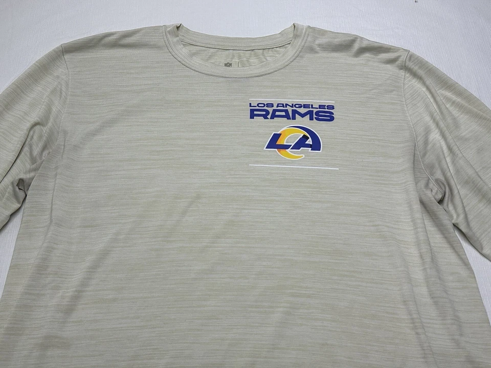 Camiseta Nike Dri-Fit NFL Los Angeles Rams LS Talla Grande DB6143-072 Beckham Jr #3 Foto 2 de 4